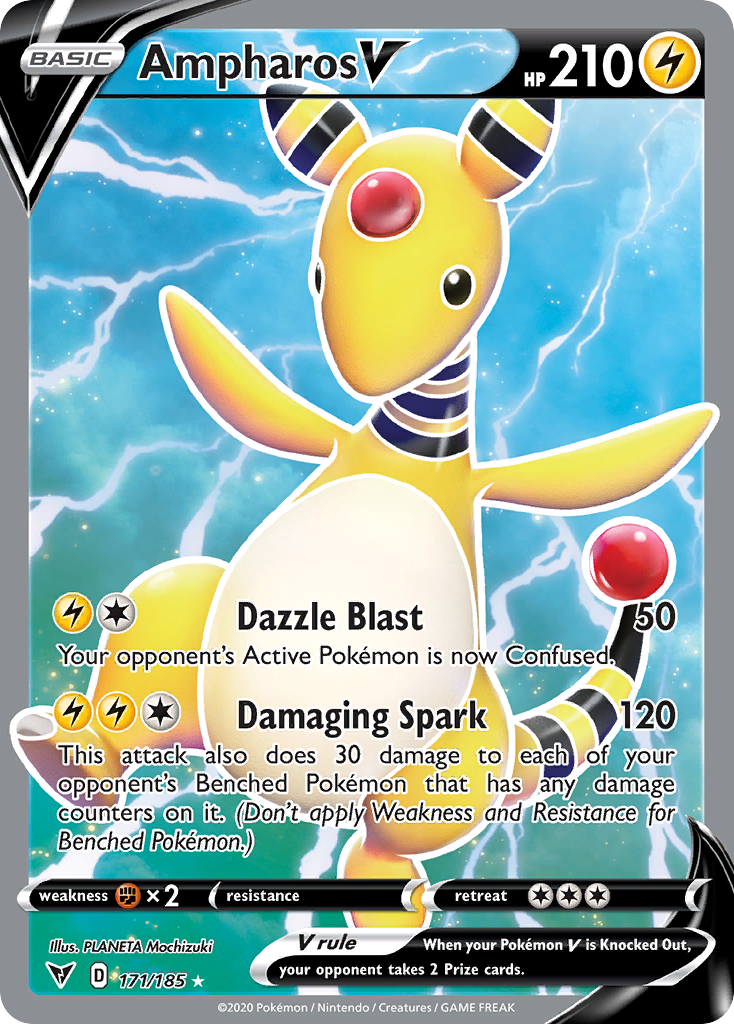 171/185 Ampharos V