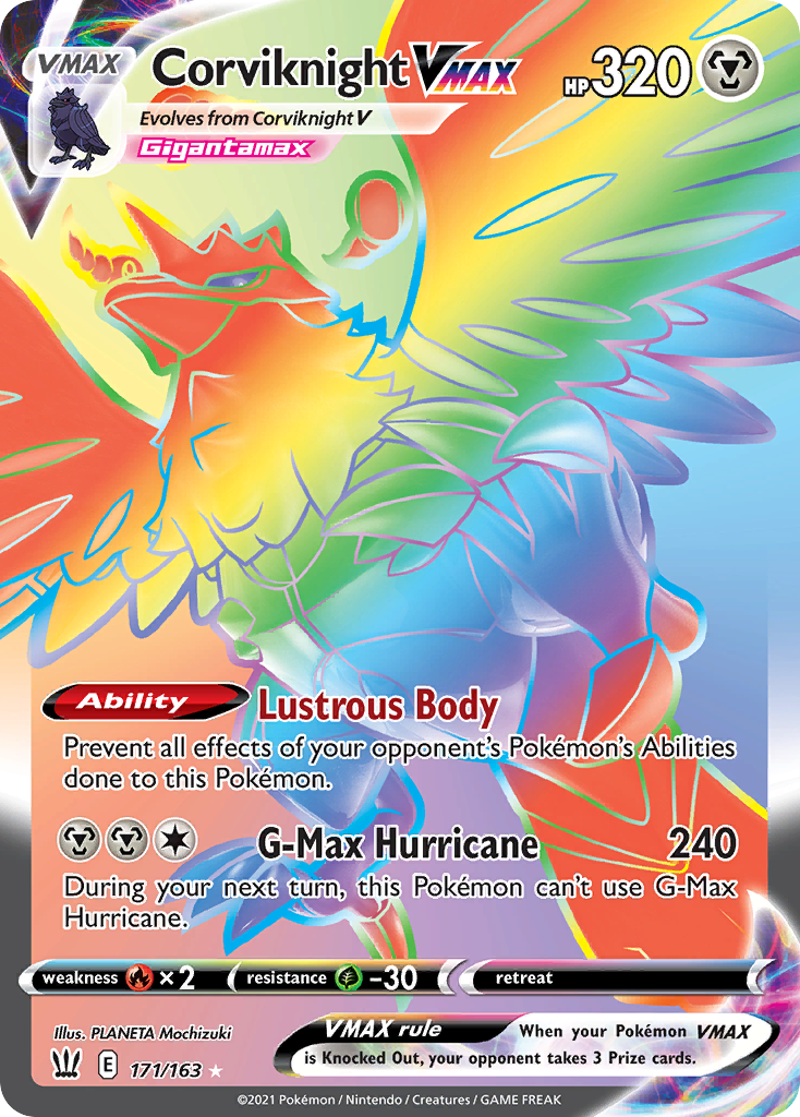 171/163 Corviknight VMAX