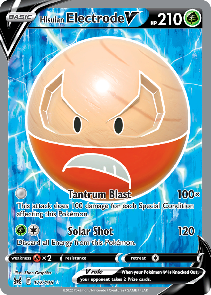172/196 Hisuian Electrode V