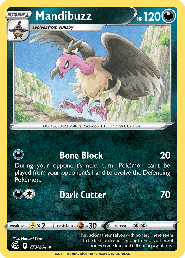 173/264 Mandibuzz