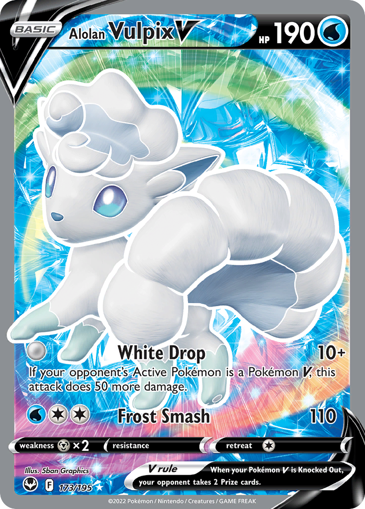 173/195 Alolan Vulpix V