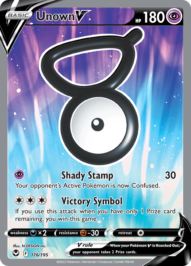 176/195 Unown V