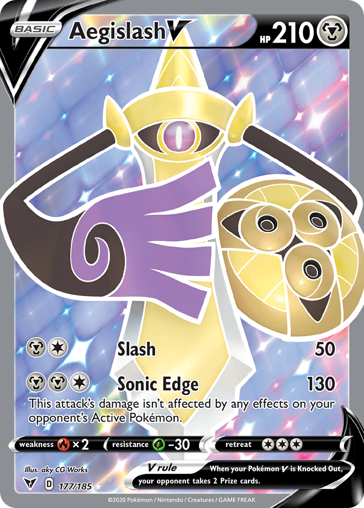 177/185 Aegislash V