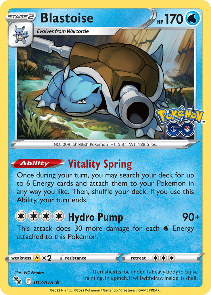 017/78 Blastoise