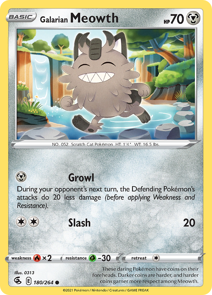 180/264 Galarian Meowth