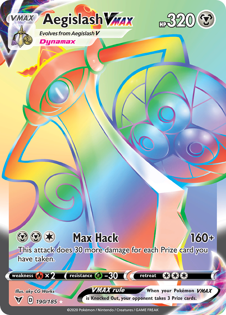 190/185 Aegislash VMAX
