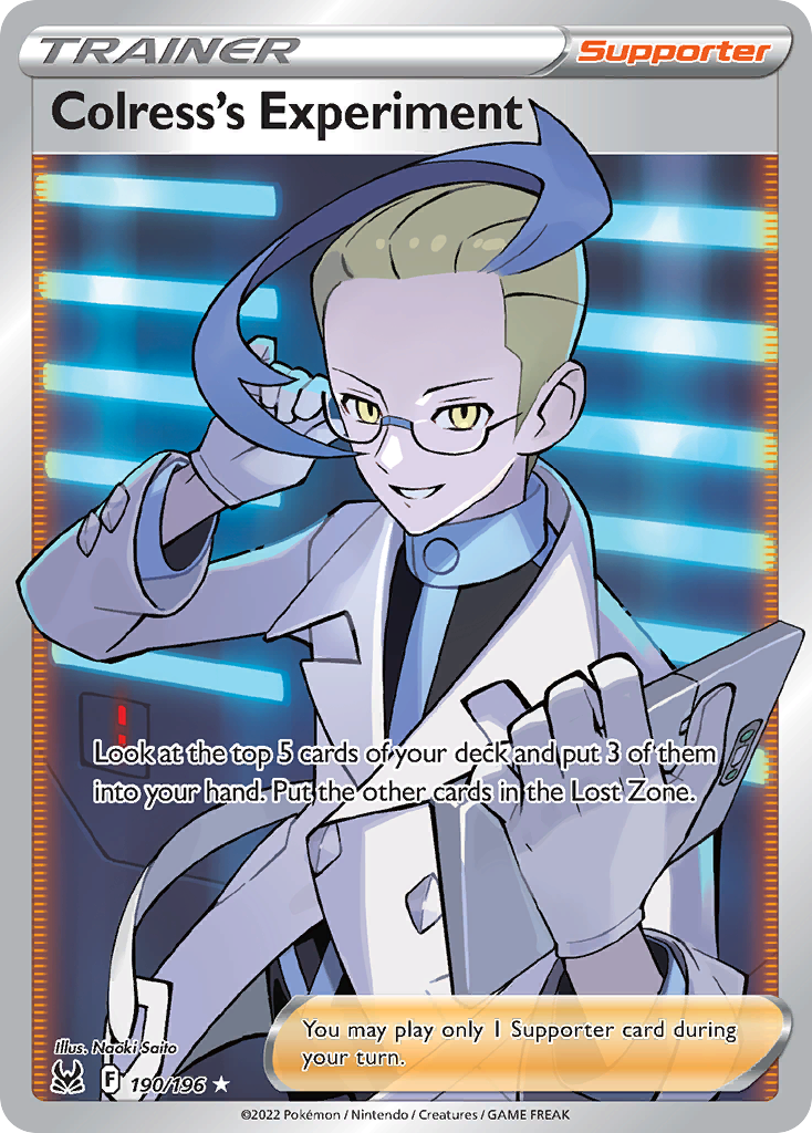 190/196 Colress's Experiment