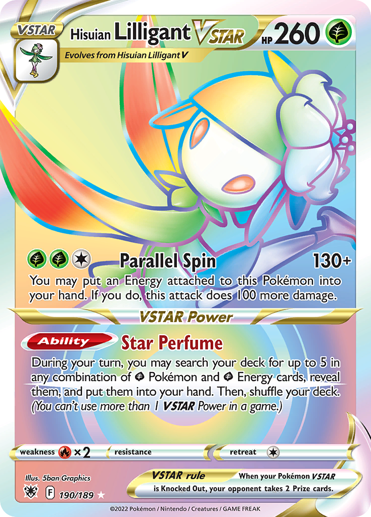190/189 Hisuian Lilligant VSTAR