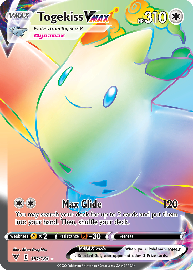 191/185 Togekiss VMAX