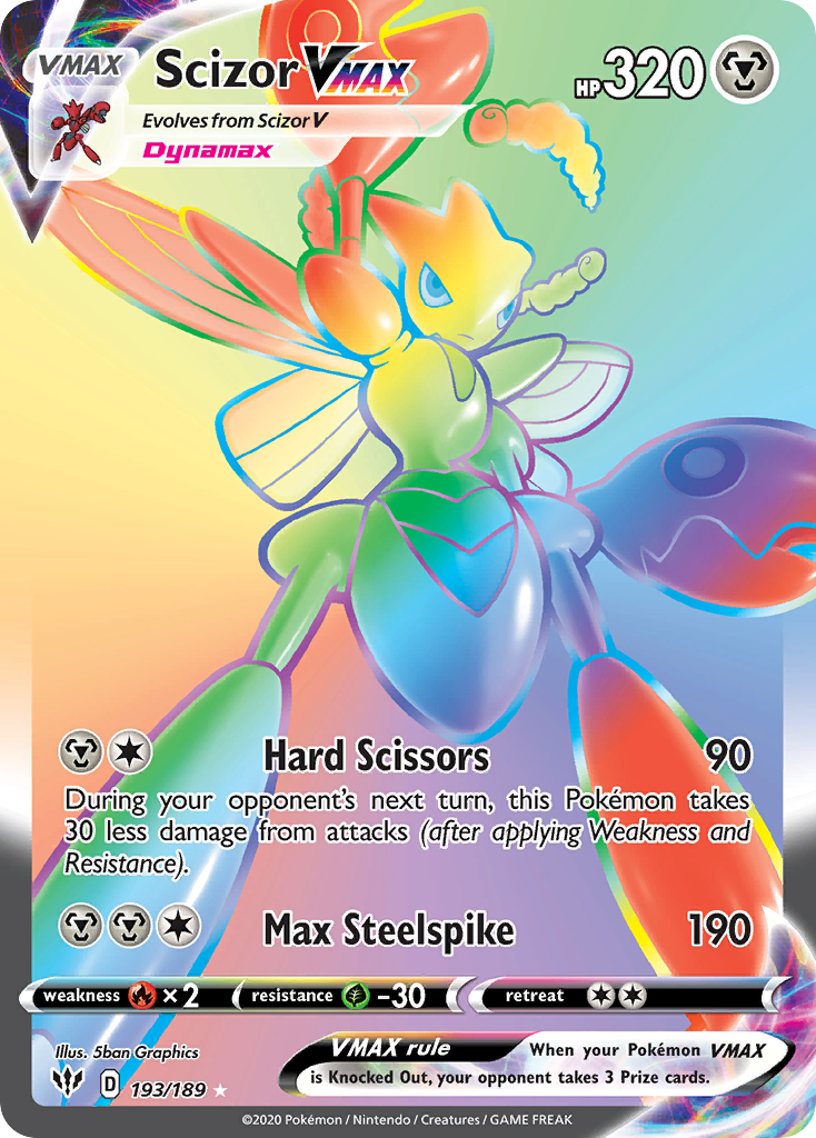 193/189 Scizor VMAX