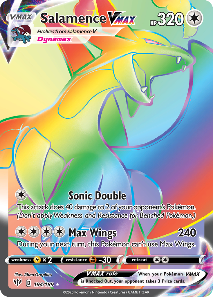 194/189 Salamence VMAX