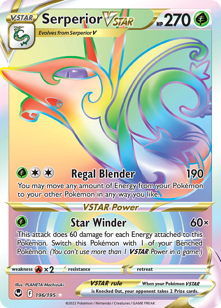 196/195 Serperior VSTAR