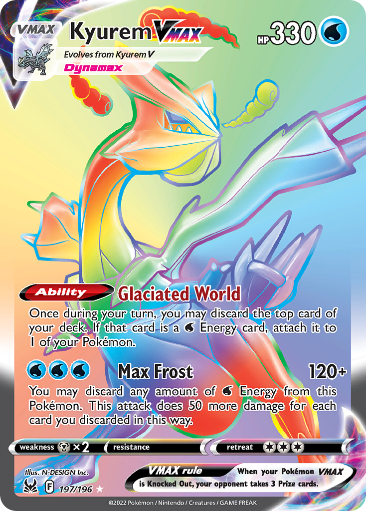 197/196 Kyurem VMAX