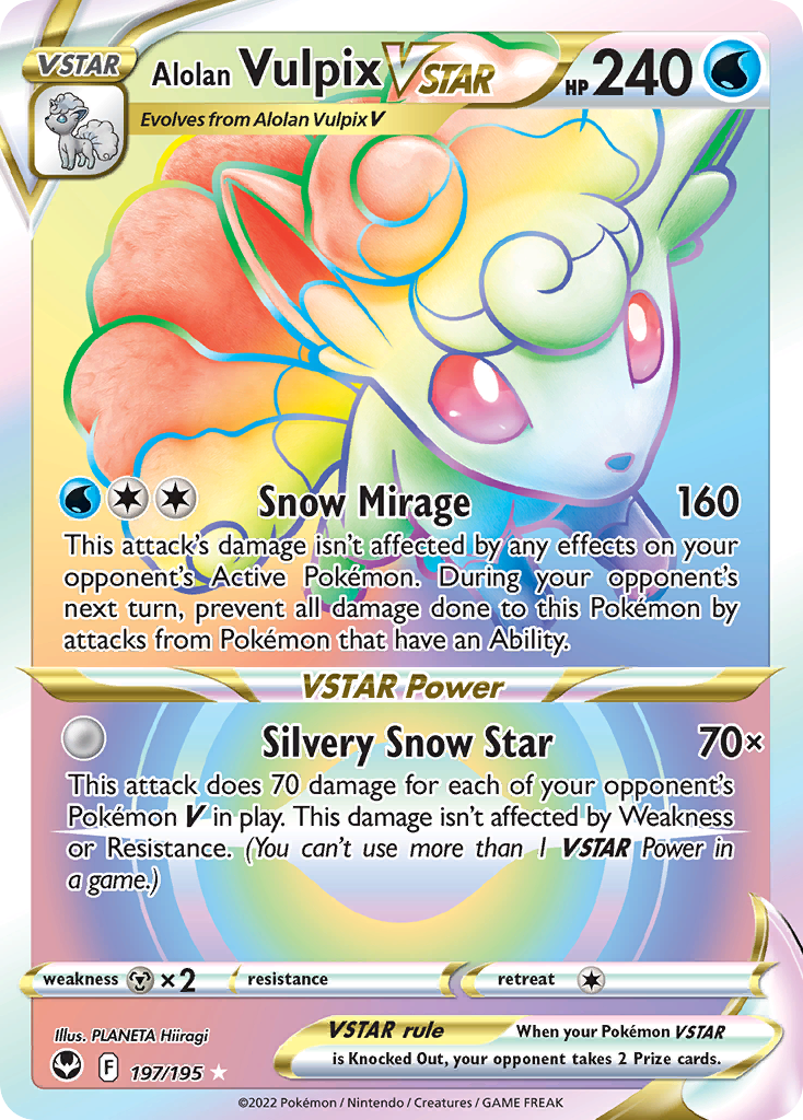 197/195 Alolan Vulpix VSTAR
