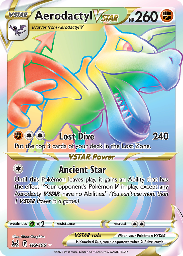 199/196 Aerodactyl VSTAR