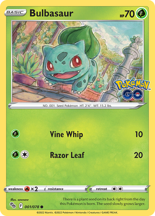 001/78 Bulbasaur