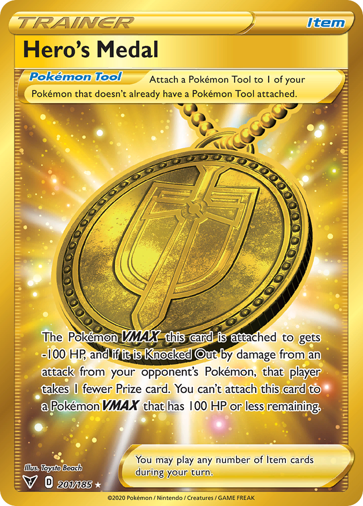 201/185 Hero's Medal
