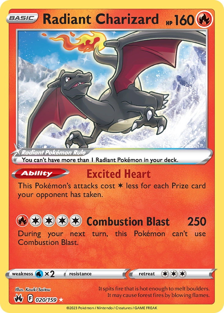 020/159 Radiant Charizard