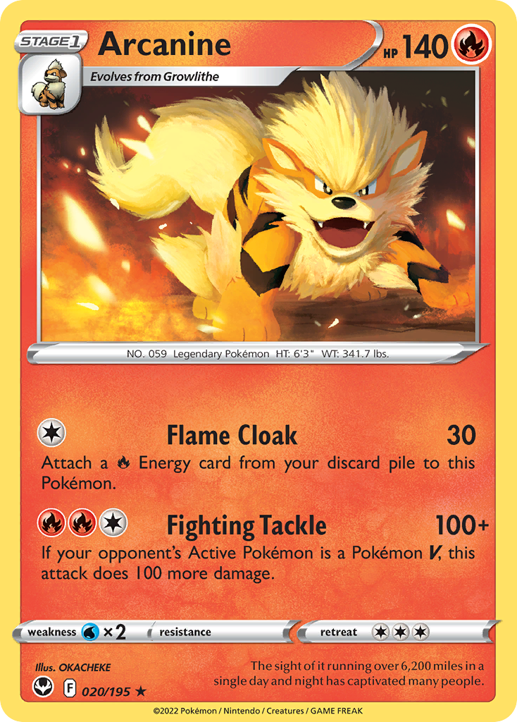 020/195 Arcanine