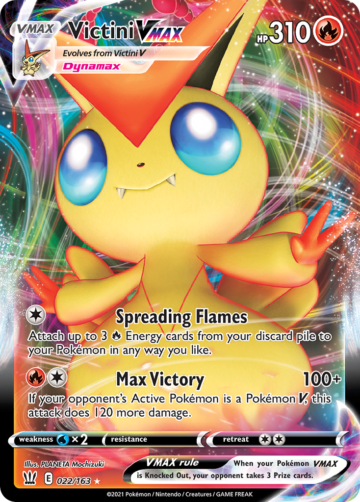 022/163 Victini VMAX