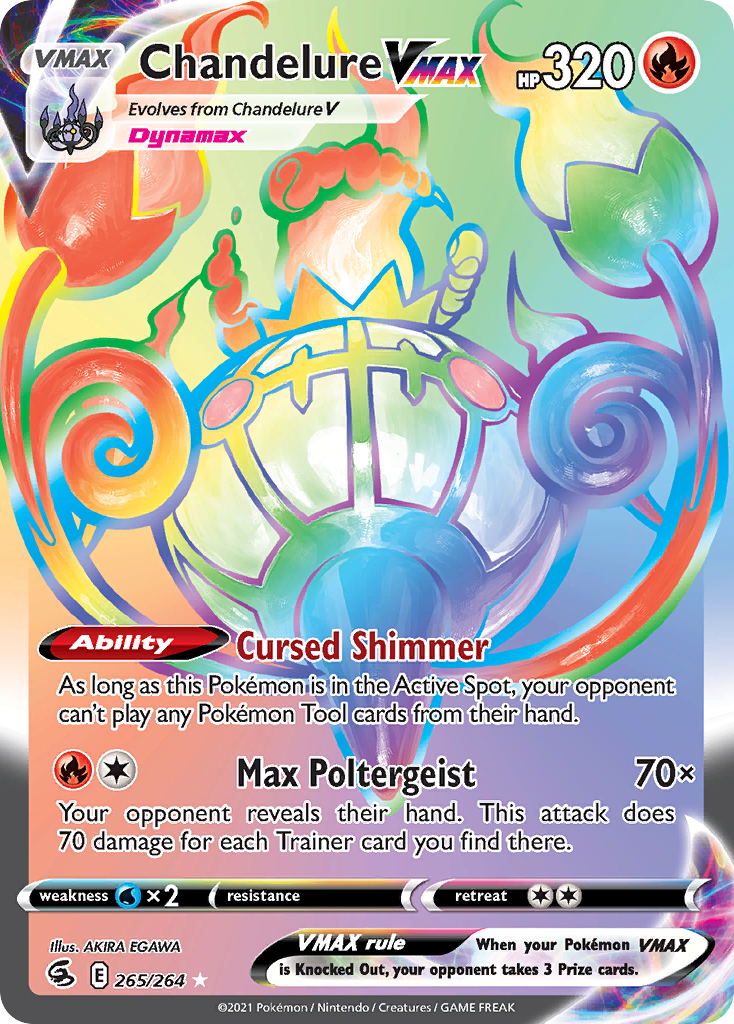265/264 Chandelure VMAX