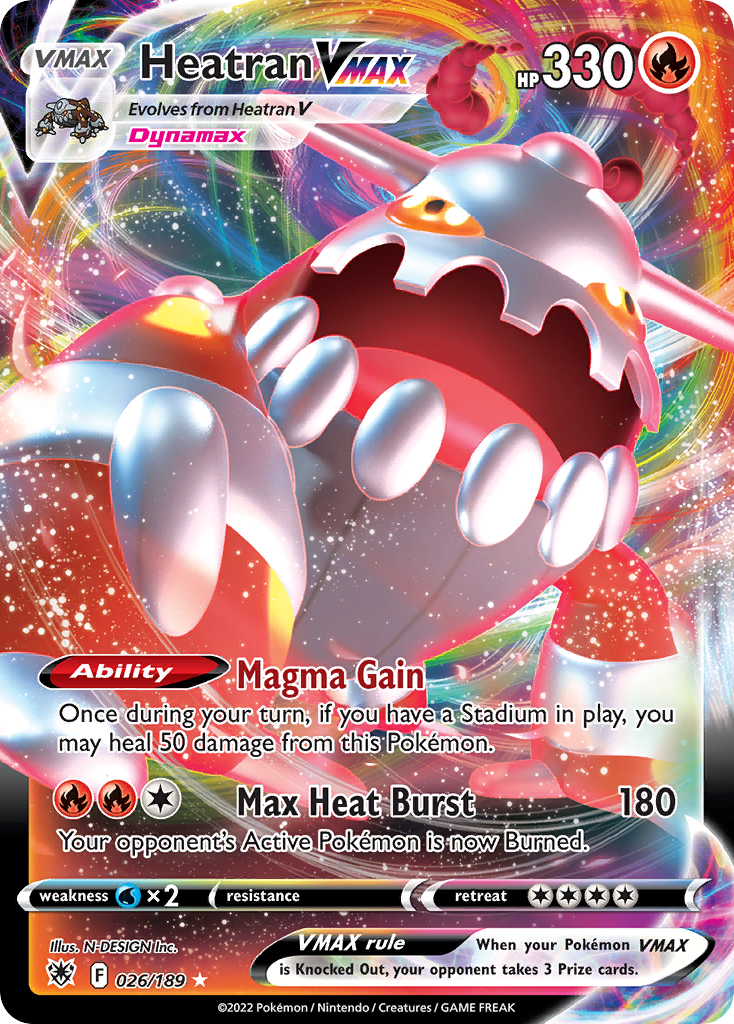 026/189 Heatran VMAX