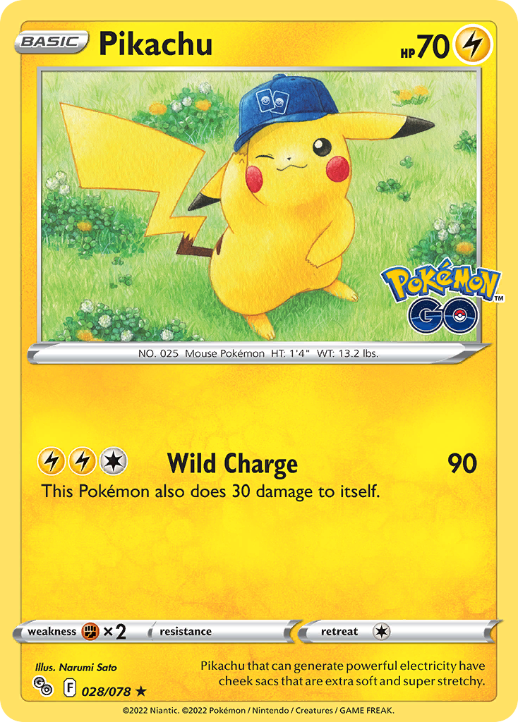 028/78 Pikachu