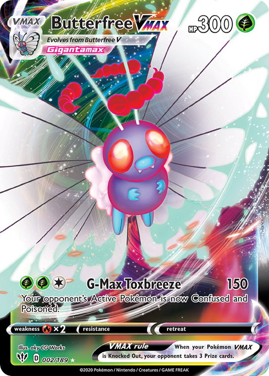 002/189 Butterfree VMAX