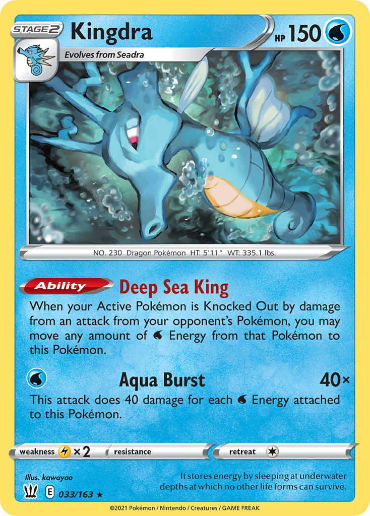 033/163 Kingdra