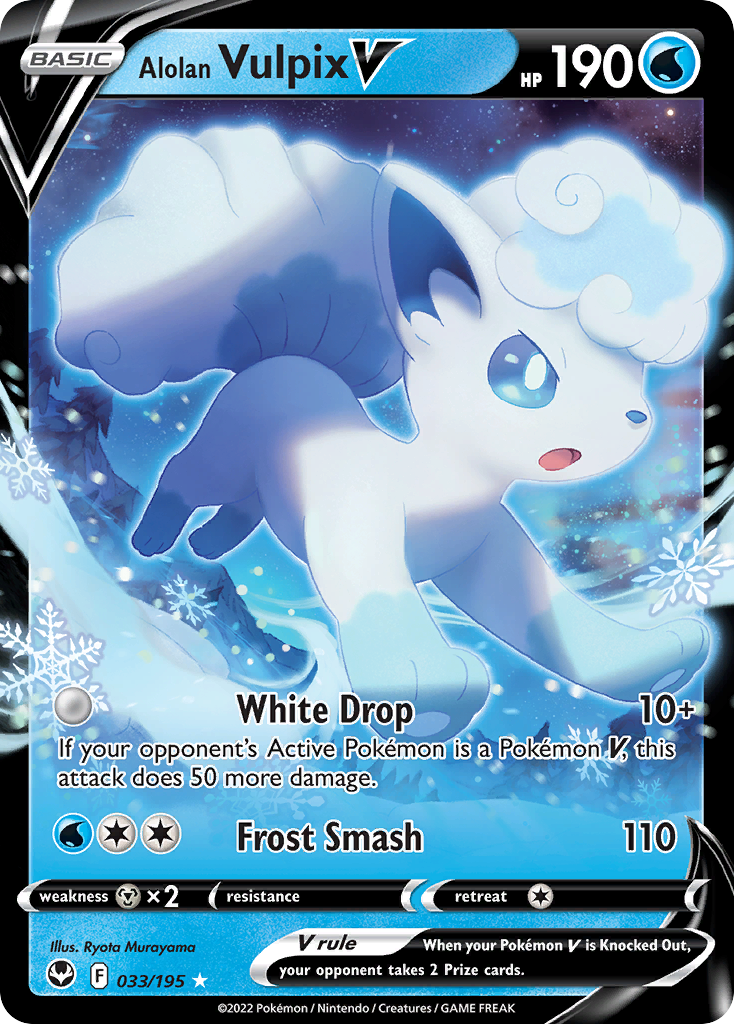 033/195 Alolan Vulpix V