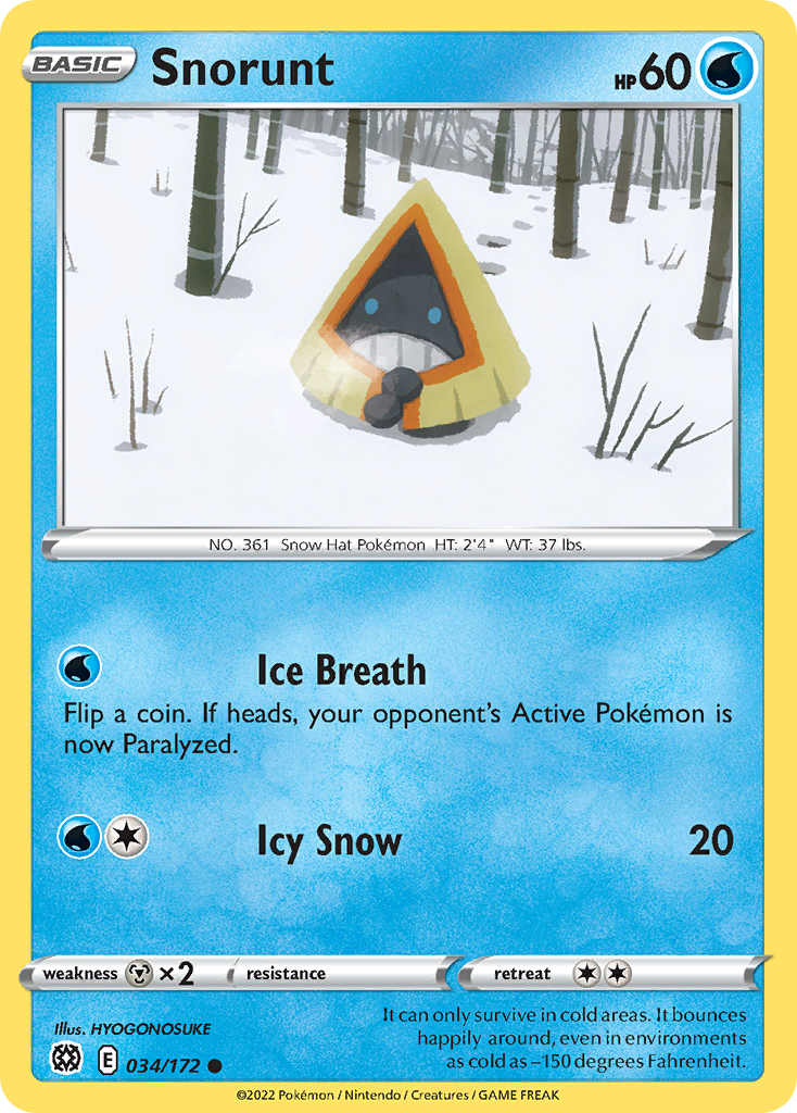 034/172 Snorunt