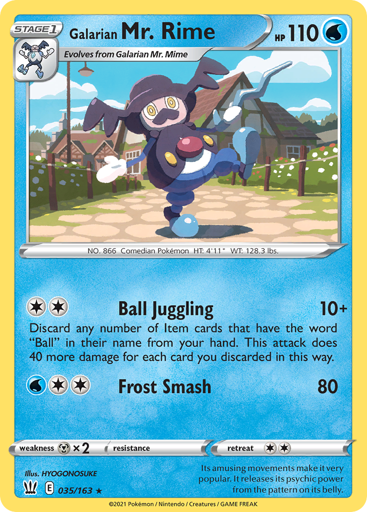 035/163 Galarian Mr. Rime