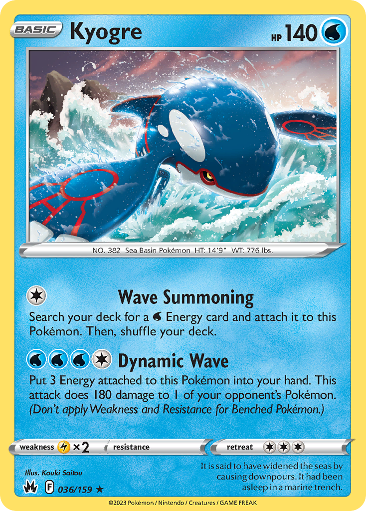 036/159 Kyogre