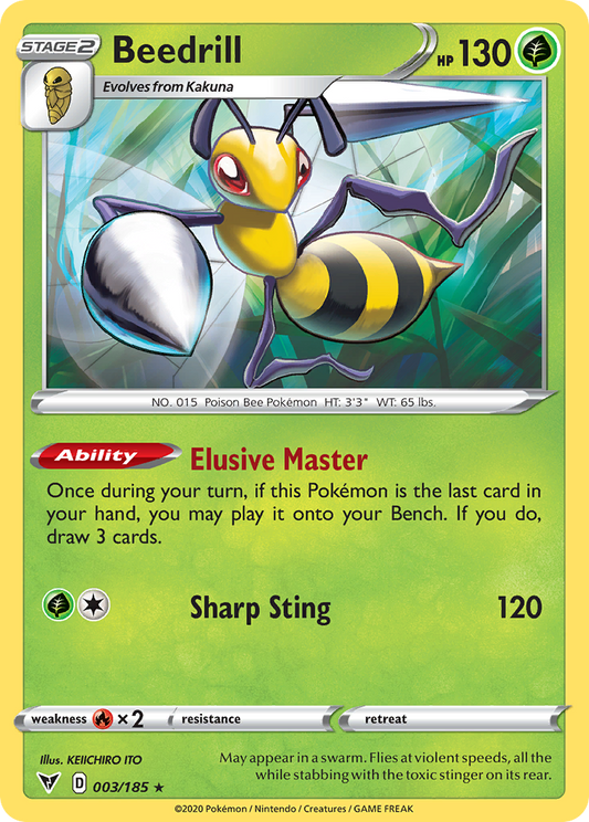 003/185 Beedrill