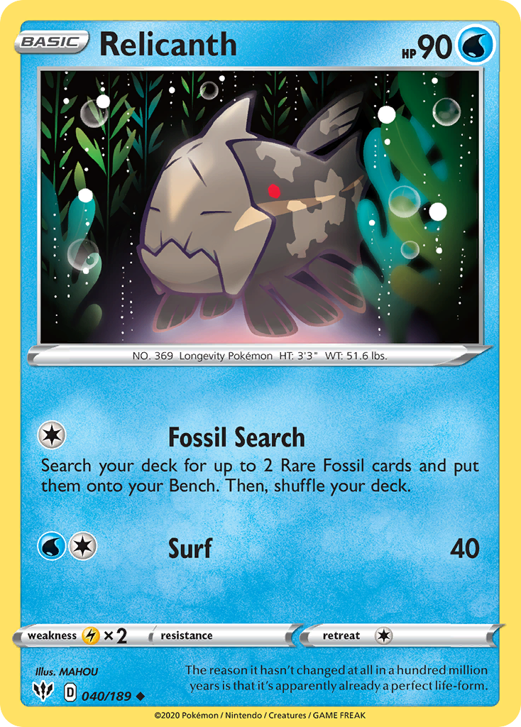 040/189 Relicanth