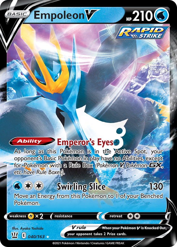 040/163 Empoleon V