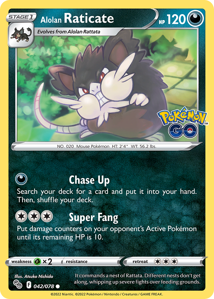 042/78 Alolan Raticate