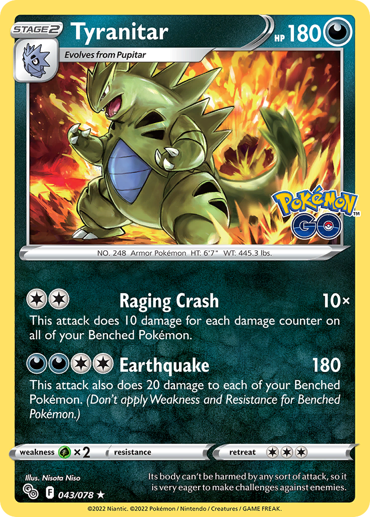043/78 Tyranitar
