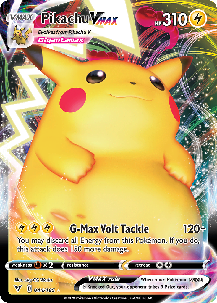 044/185 Pikachu VMAX