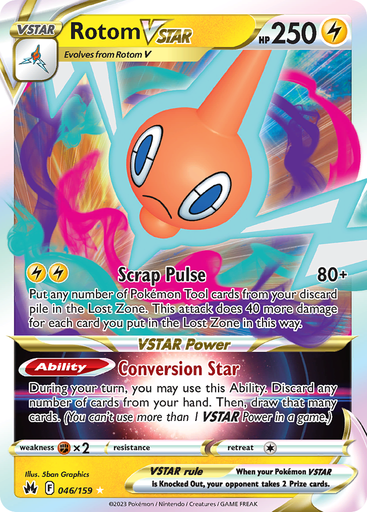 046/159 Rotom VSTAR