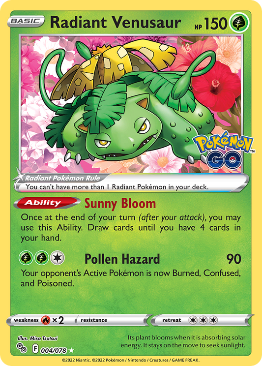 004/78 Radiant Venusaur