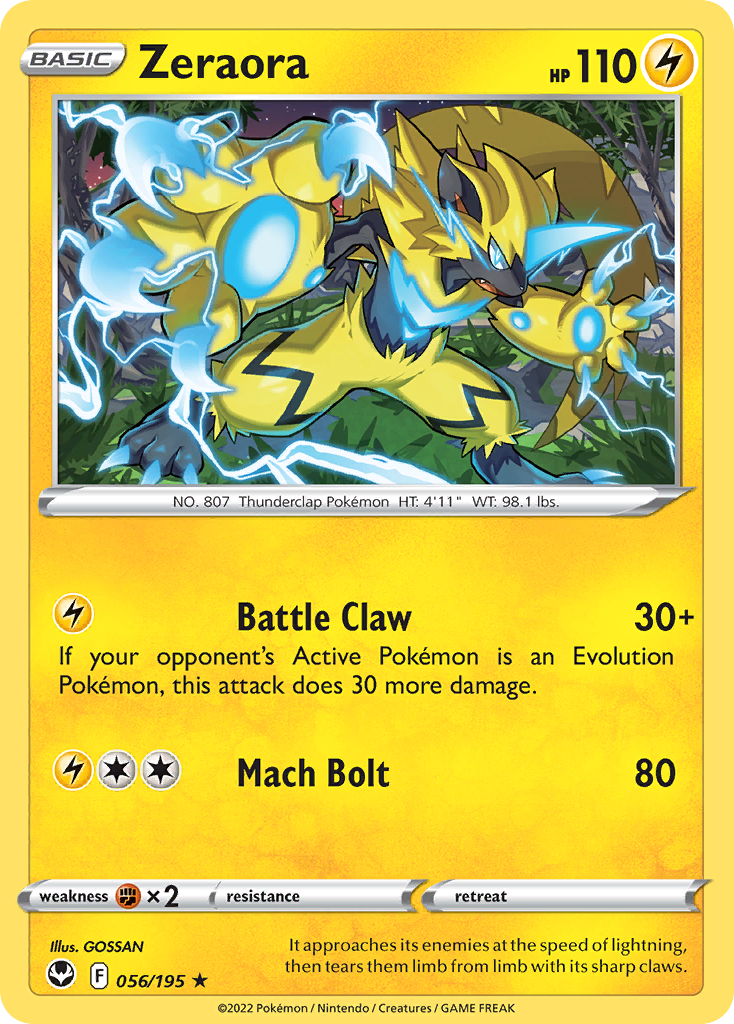 056/195 Zeraora