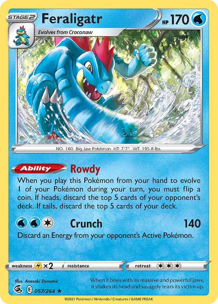 057/264 Feraligatr