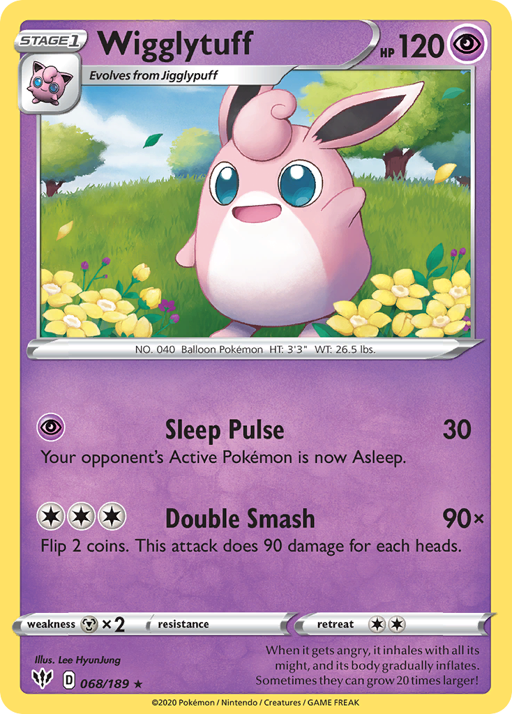 068/189 Wigglytuff