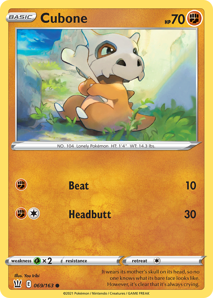 069/163 Cubone