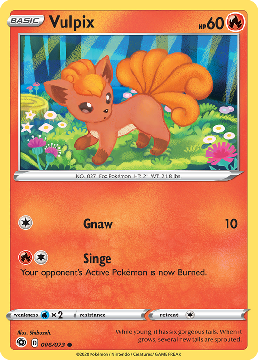 006/73 Vulpix