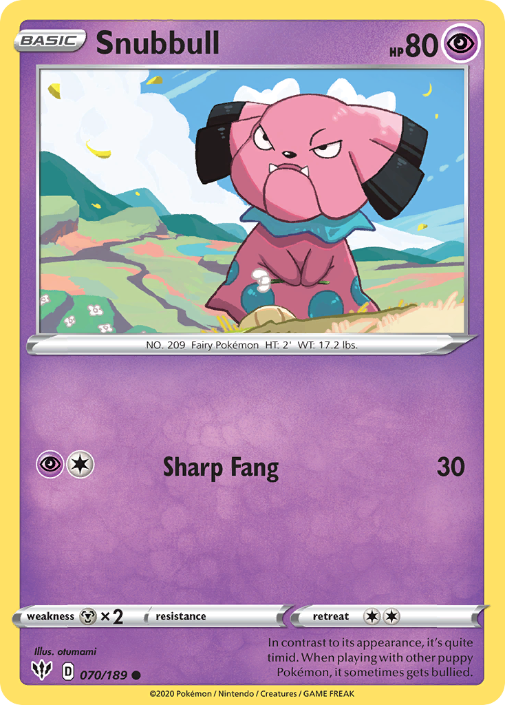 070/189 Snubbull