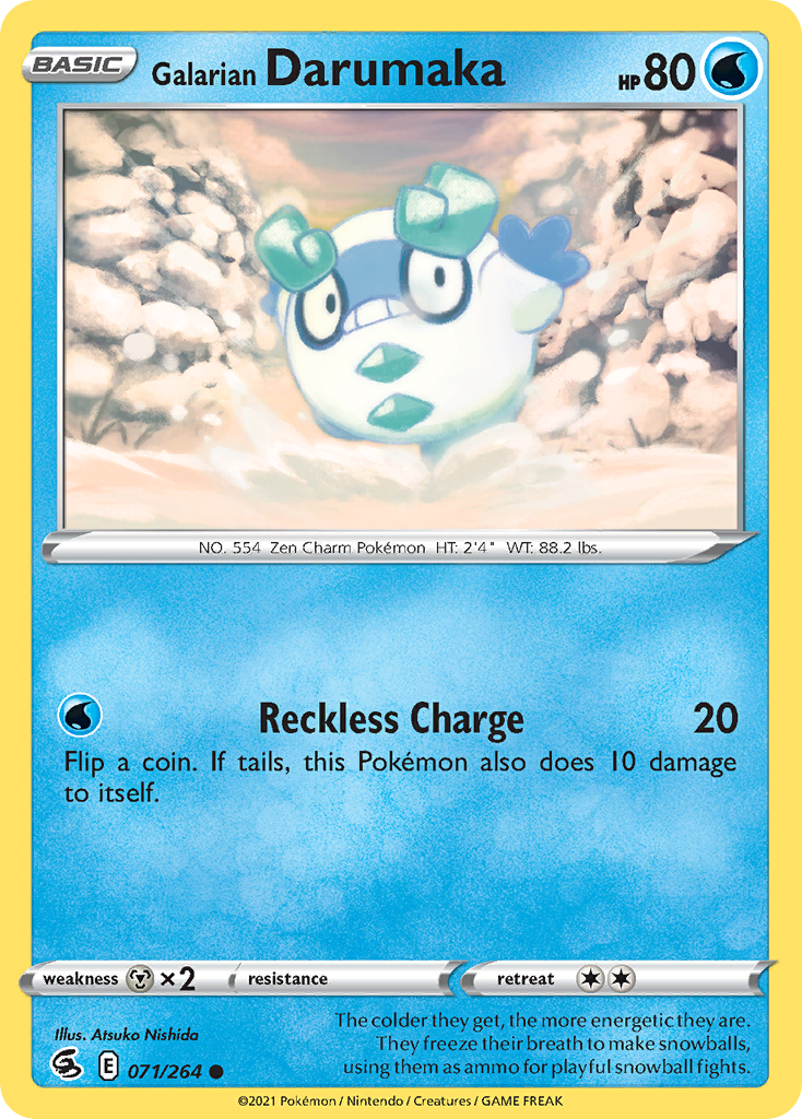 071/264 Galarian Darumaka