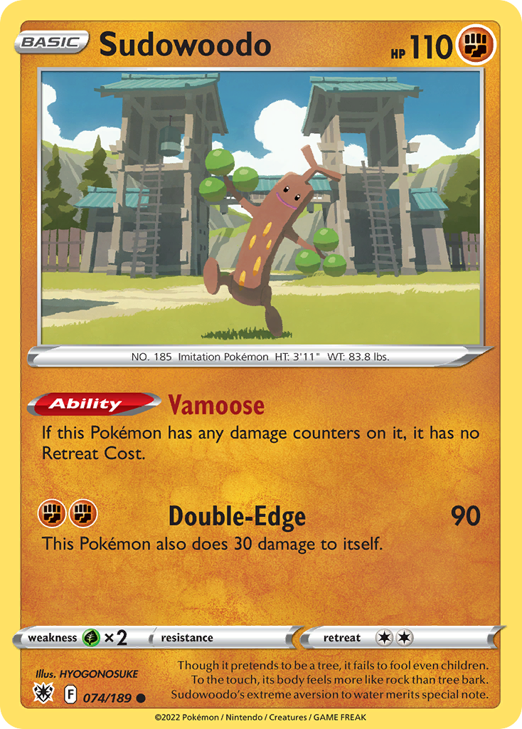 074/189 Sudowoodo