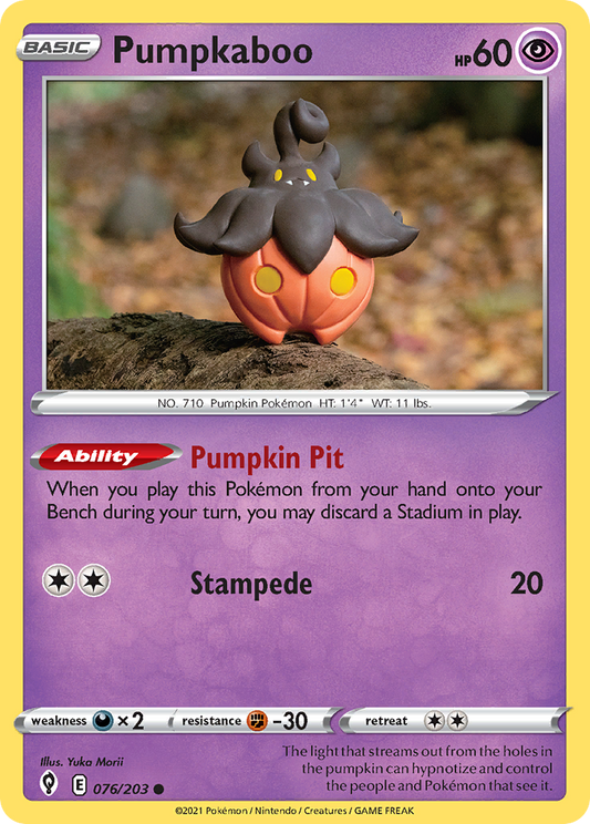076/203 Pumpkaboo